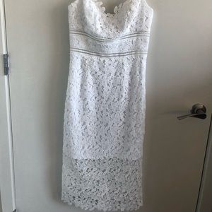 Anthropologie BHLDN white dress